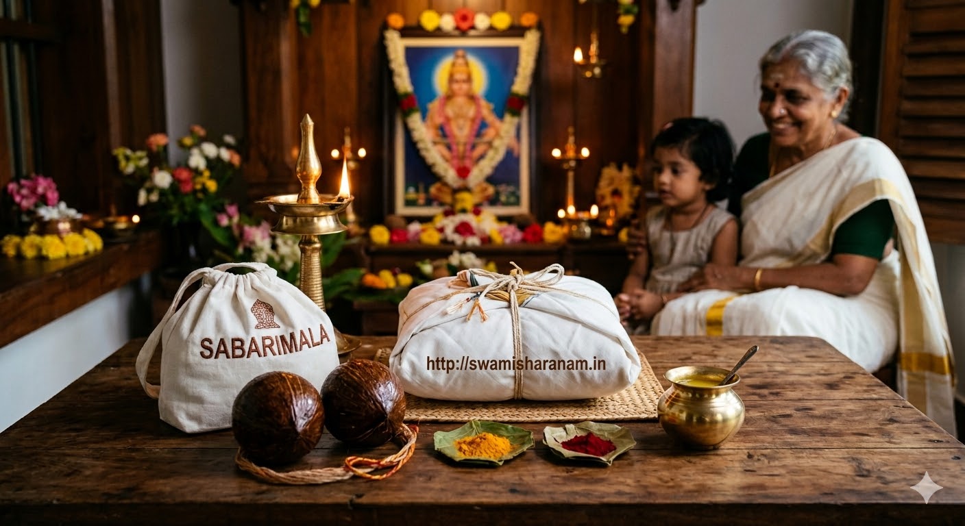 Sacred Irumudi kept ready for departure